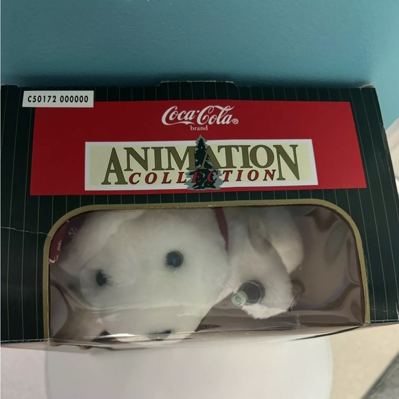 Coca-Cola Polar Bear Plush with Scarf - Picture 8 of 10